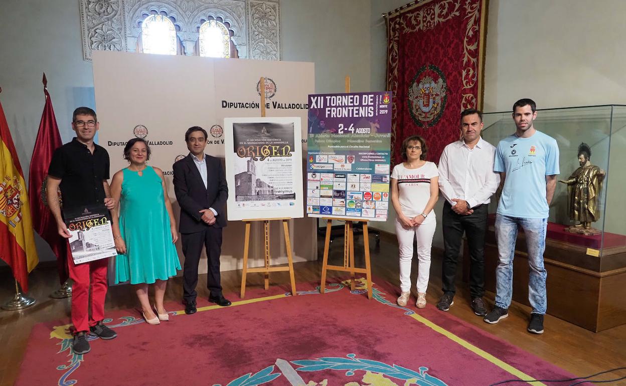 Presentación de la la 3ª edición del Open Nacional de Frontenis Olímpico. 