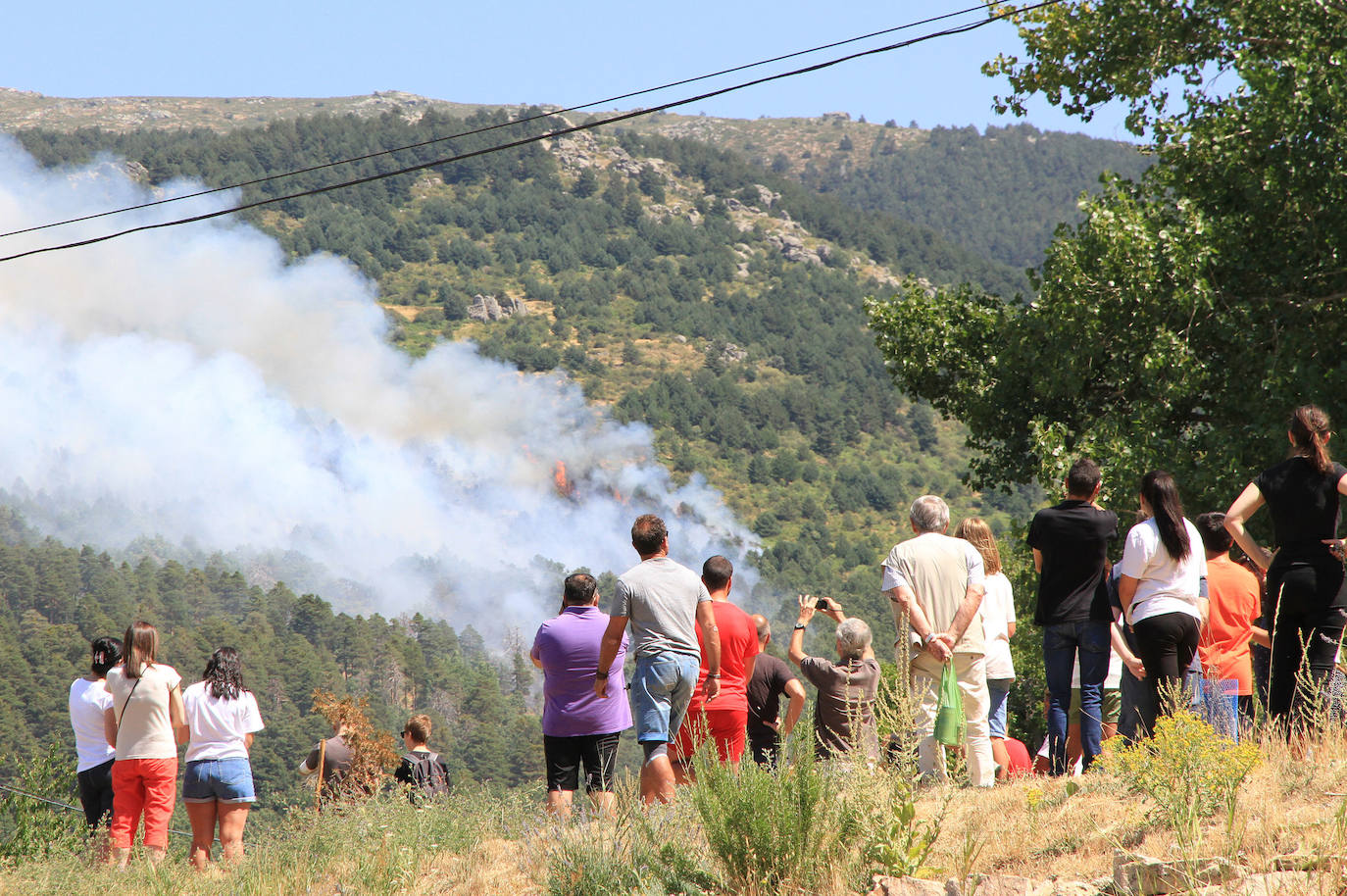 Fotos: LAS LLAMAS DEVORAN GUADARRAMA