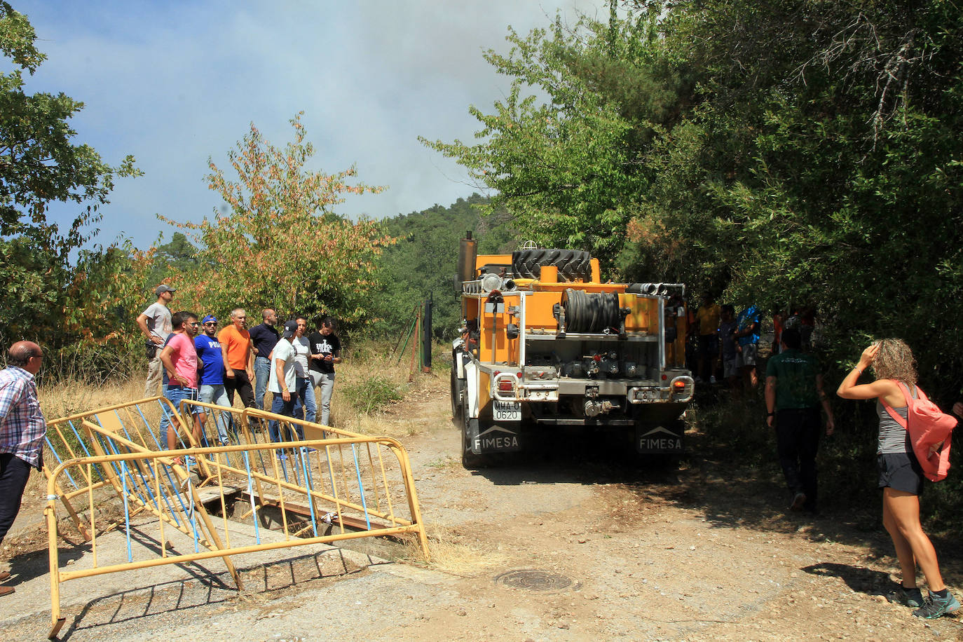 Fotos: LAS LLAMAS DEVORAN GUADARRAMA