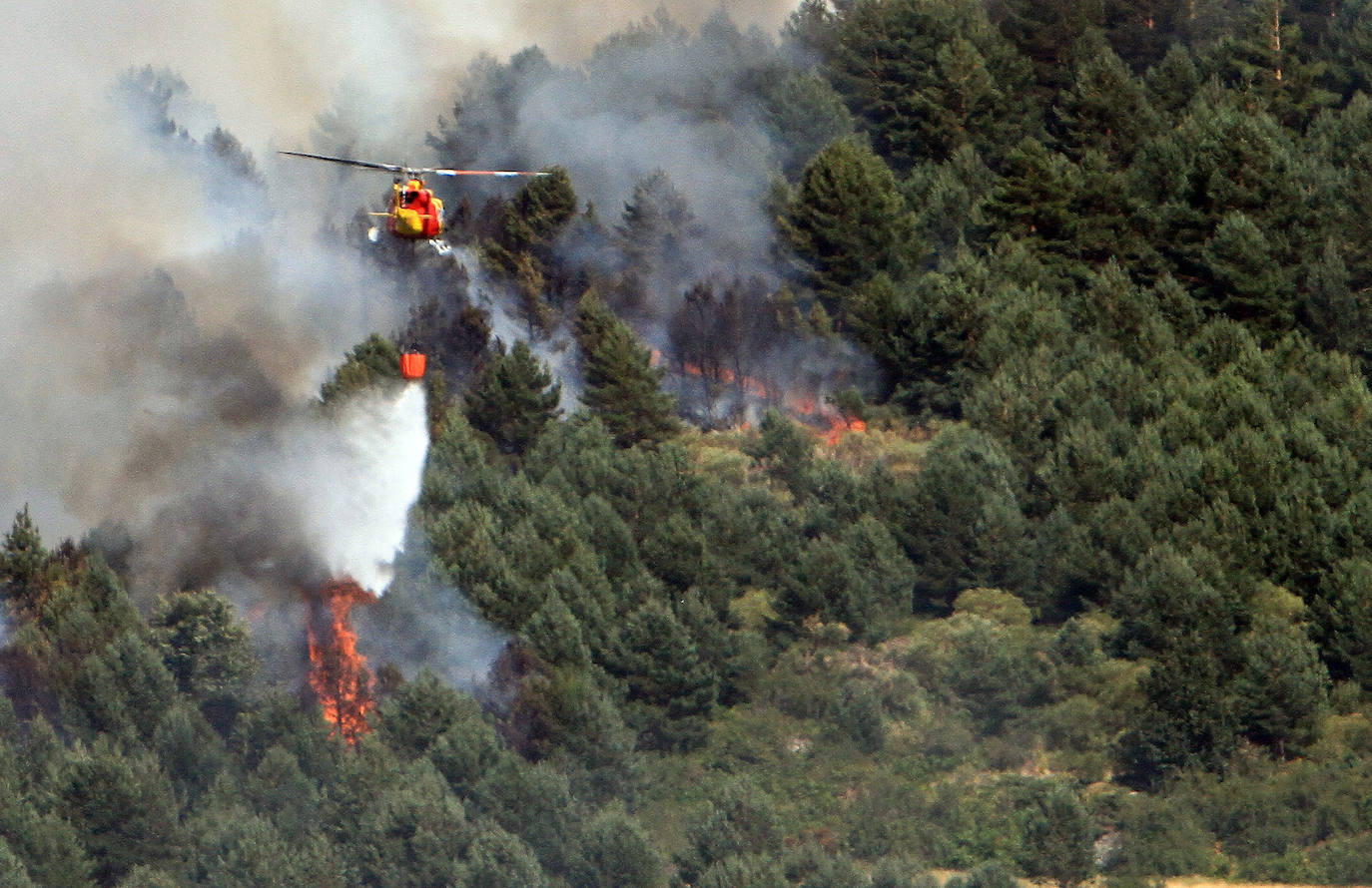 Fotos: LAS LLAMAS DEVORAN GUADARRAMA