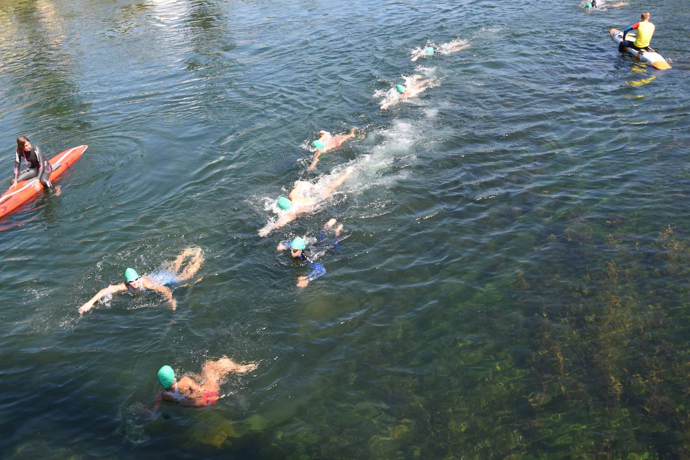 Fotos: Travesia a nado en Velilla del río Carrión