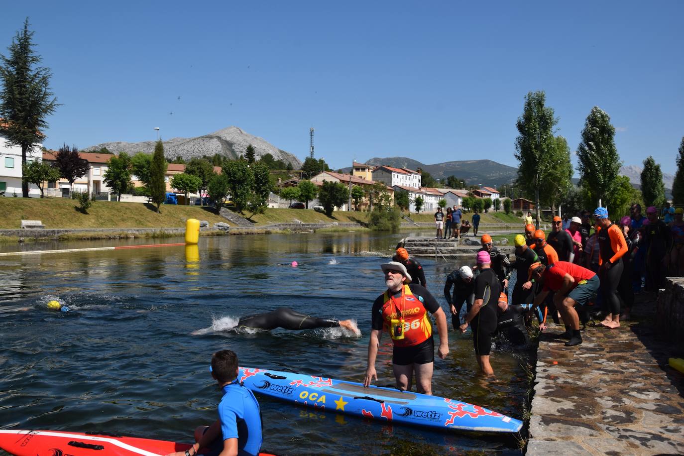 Fotos: Travesia a nado en Velilla del río Carrión