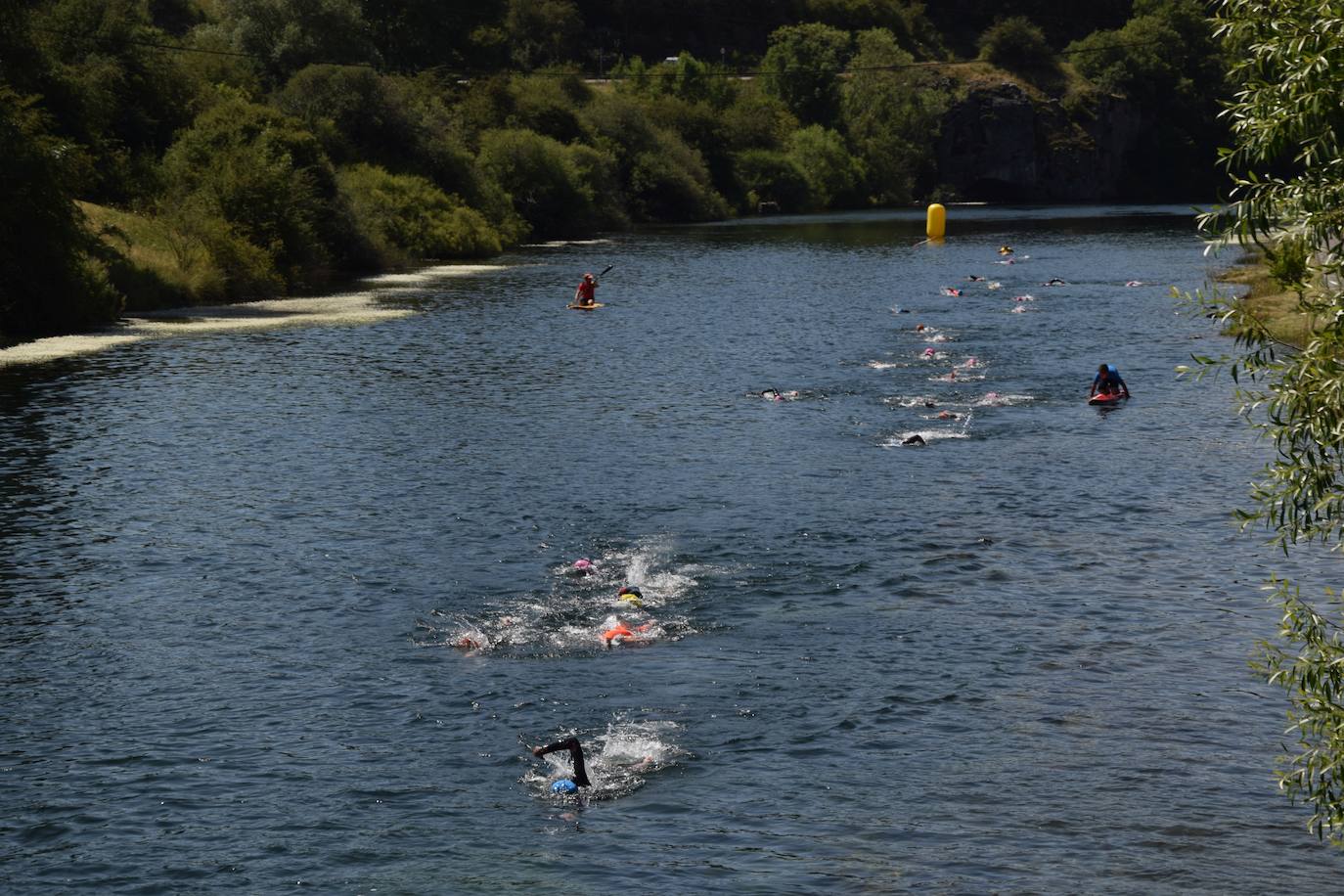 Fotos: Travesia a nado en Velilla del río Carrión
