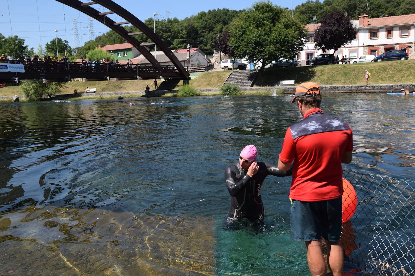 Fotos: Travesia a nado en Velilla del río Carrión