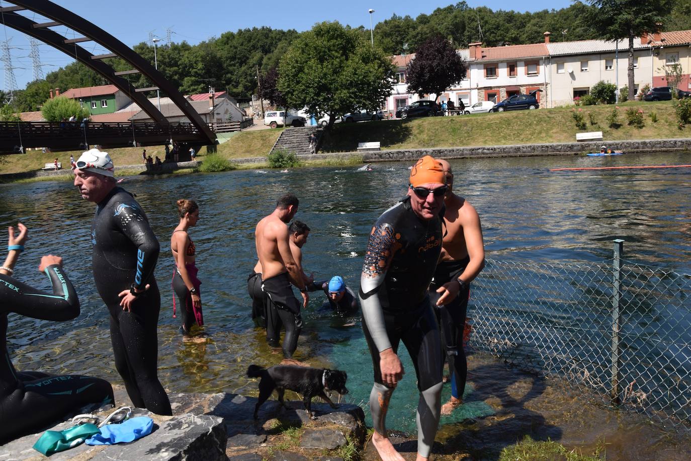 Fotos: Travesia a nado en Velilla del río Carrión