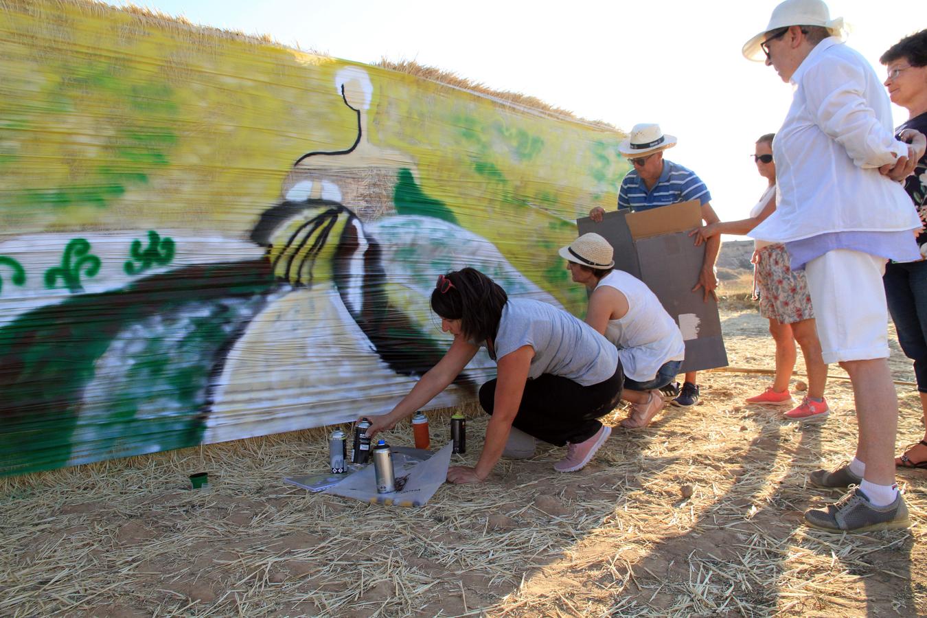 Fotos: El arte urbano llega a los campos de Espirdo