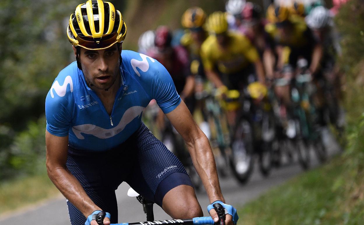 Mikel Landa, en el pasado Tour de Francia.