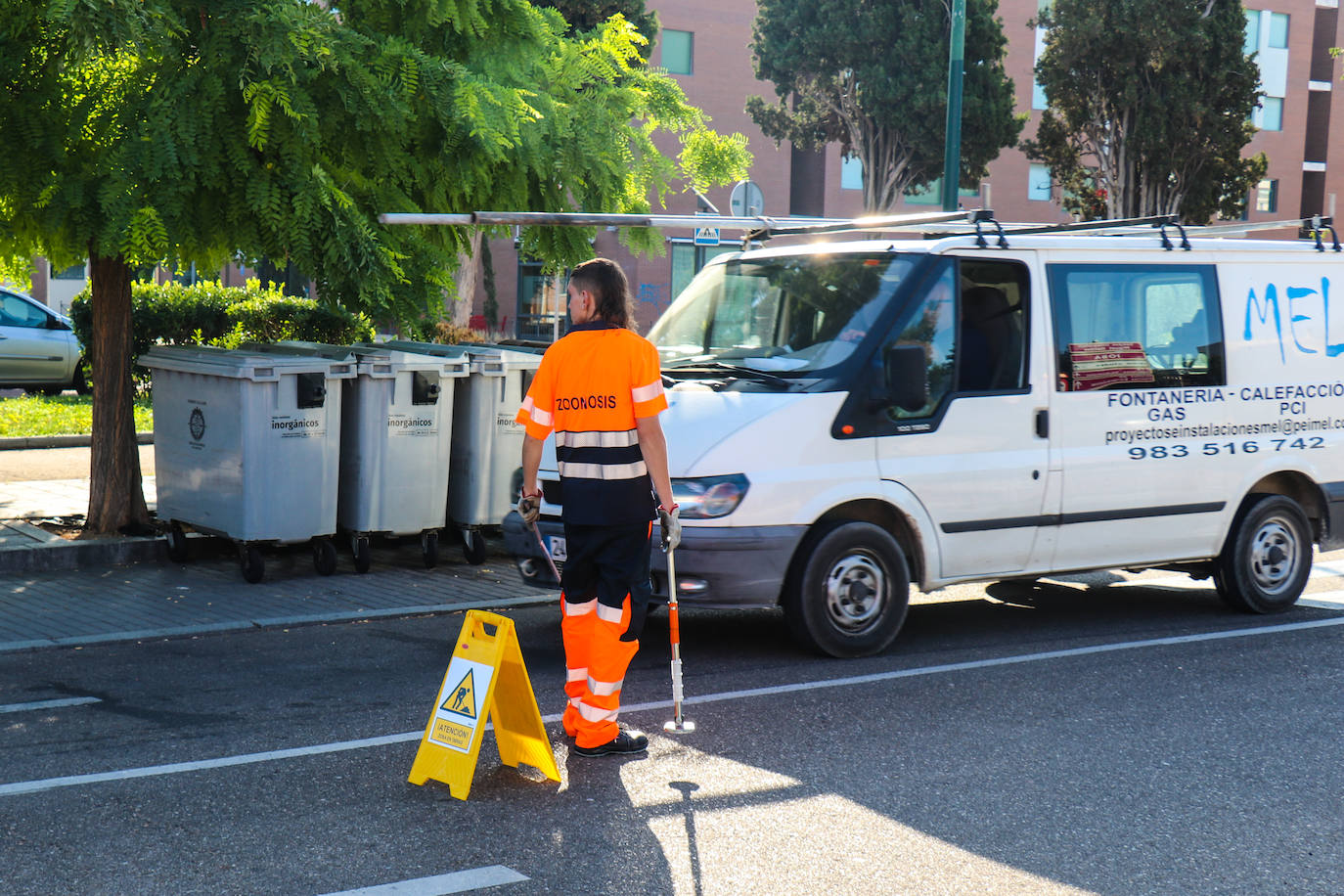 Organizados en equipos de tres miembros con turnos rotativos, debido al desgaste de la actividad, la brigada planifica el despliegue de su campaña en relación a las denuncias recogidas por el teléfono de atención al ciudadano 010 y la observación directa de sus operarios.