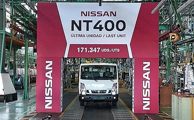 Último camión que ha salido de la fábrica abulense.