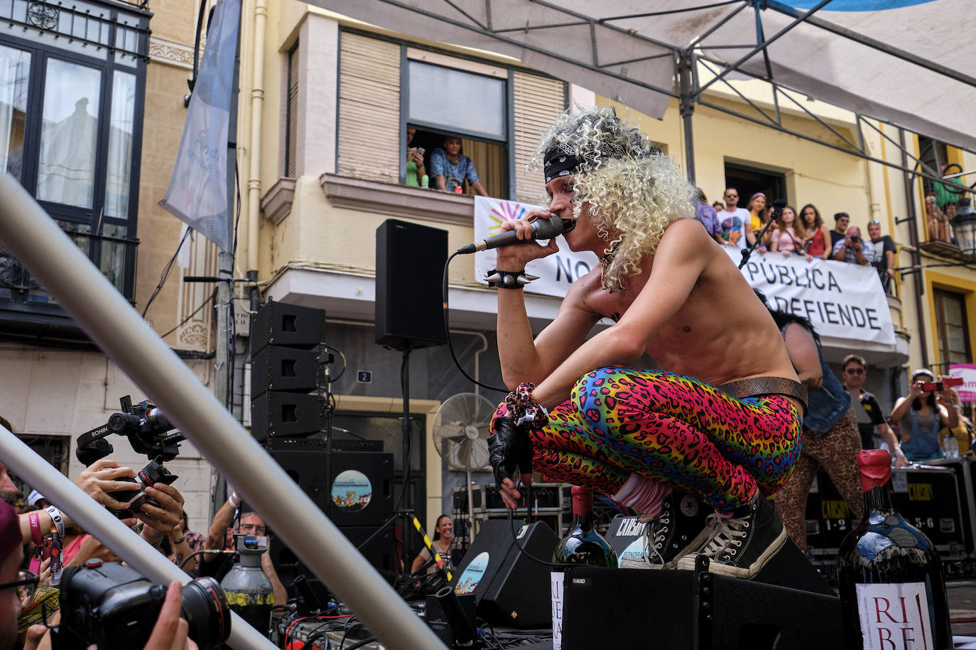 Fotos: La lluvia no puede con la jornada del viernes del Sonorama 2019, 1 de 6