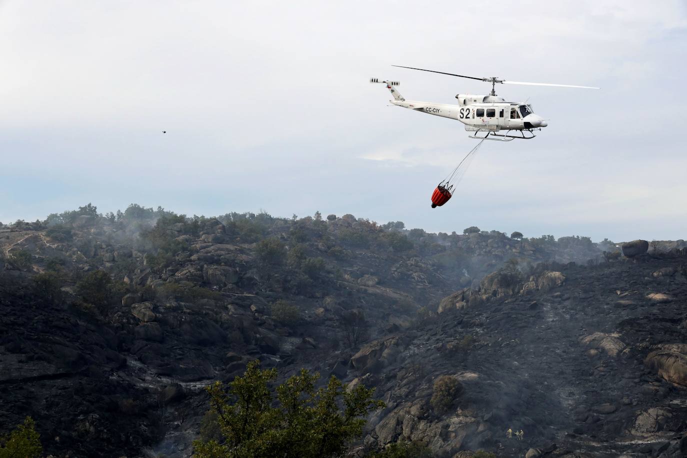 Fotos: El fuego arrasa más de 170 hectáreas en Salamanca