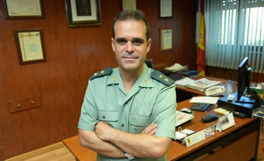 El teniente coronel Javier Peña. 