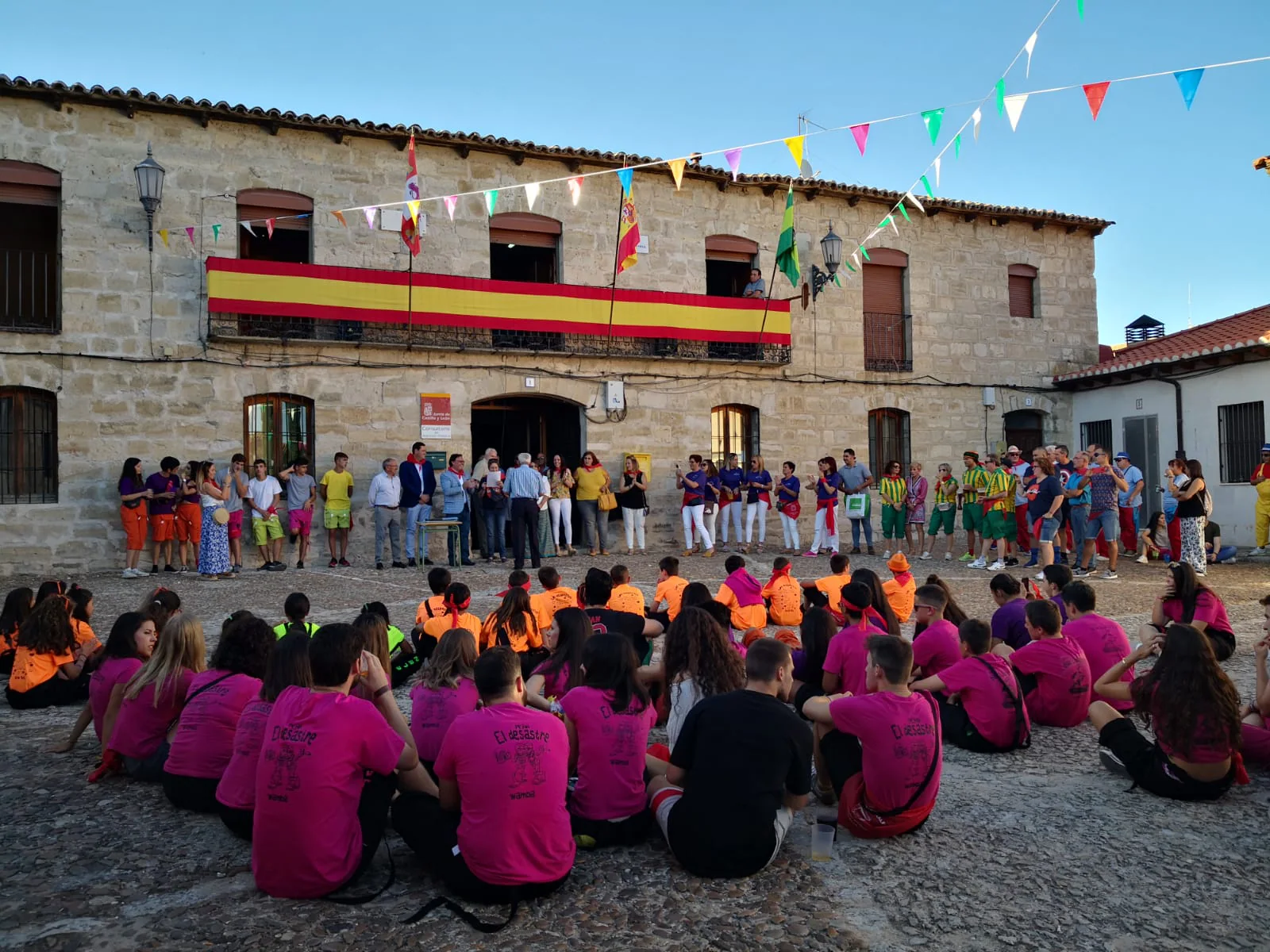 Fotos: Inicio de las fiestas de Wamba dedicadas a la Virgen y San Roque