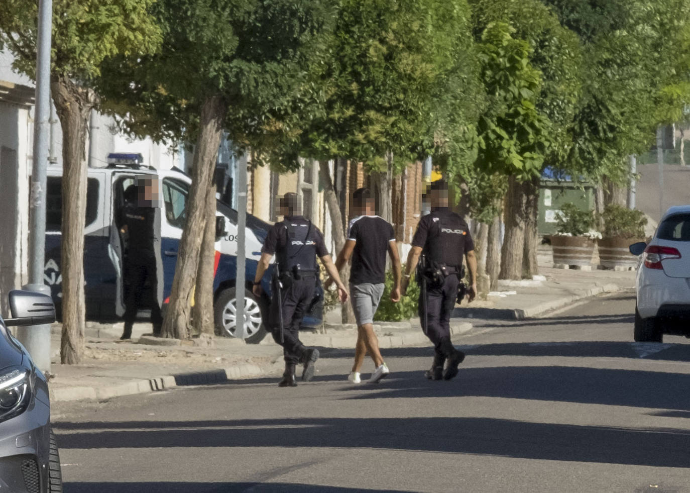 Fotos: Operación policial en La Seca