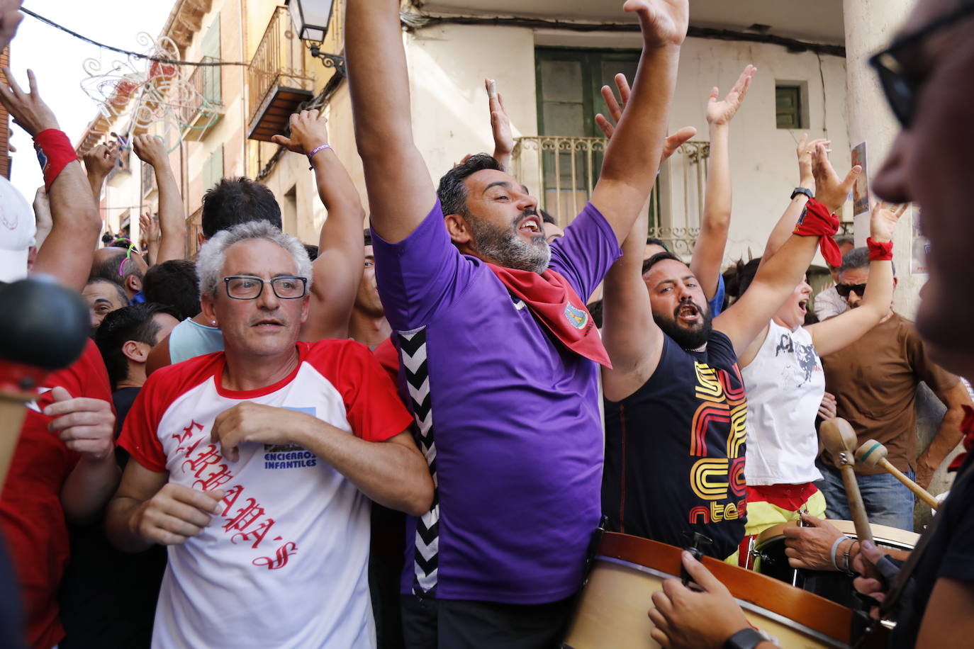 Fotos: Primer &#039;chúndara&#039; en las fiestas de Peñafiel 2019