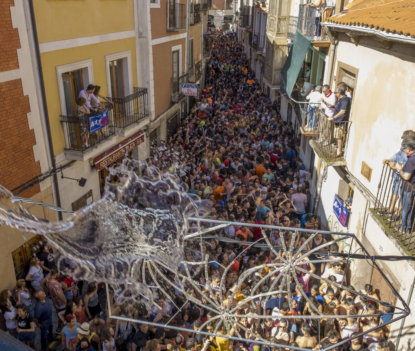 Fotos: Primer &#039;chúndara&#039; en las fiestas de Peñafiel 2019