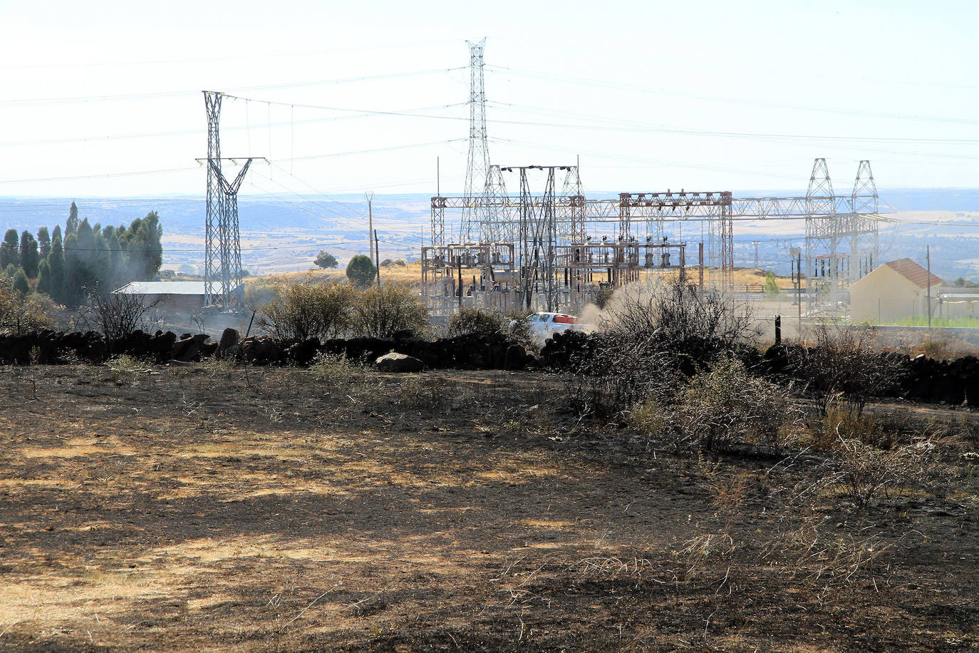 Fotos: Incendio en Otero de Herreros