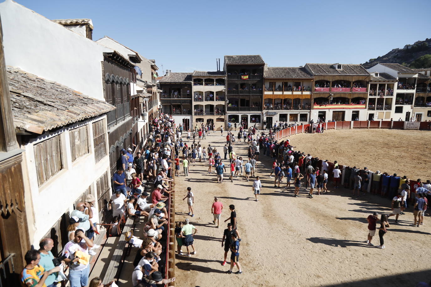 Fotos: Encierro y capea matutina del sábado en Peñafiel