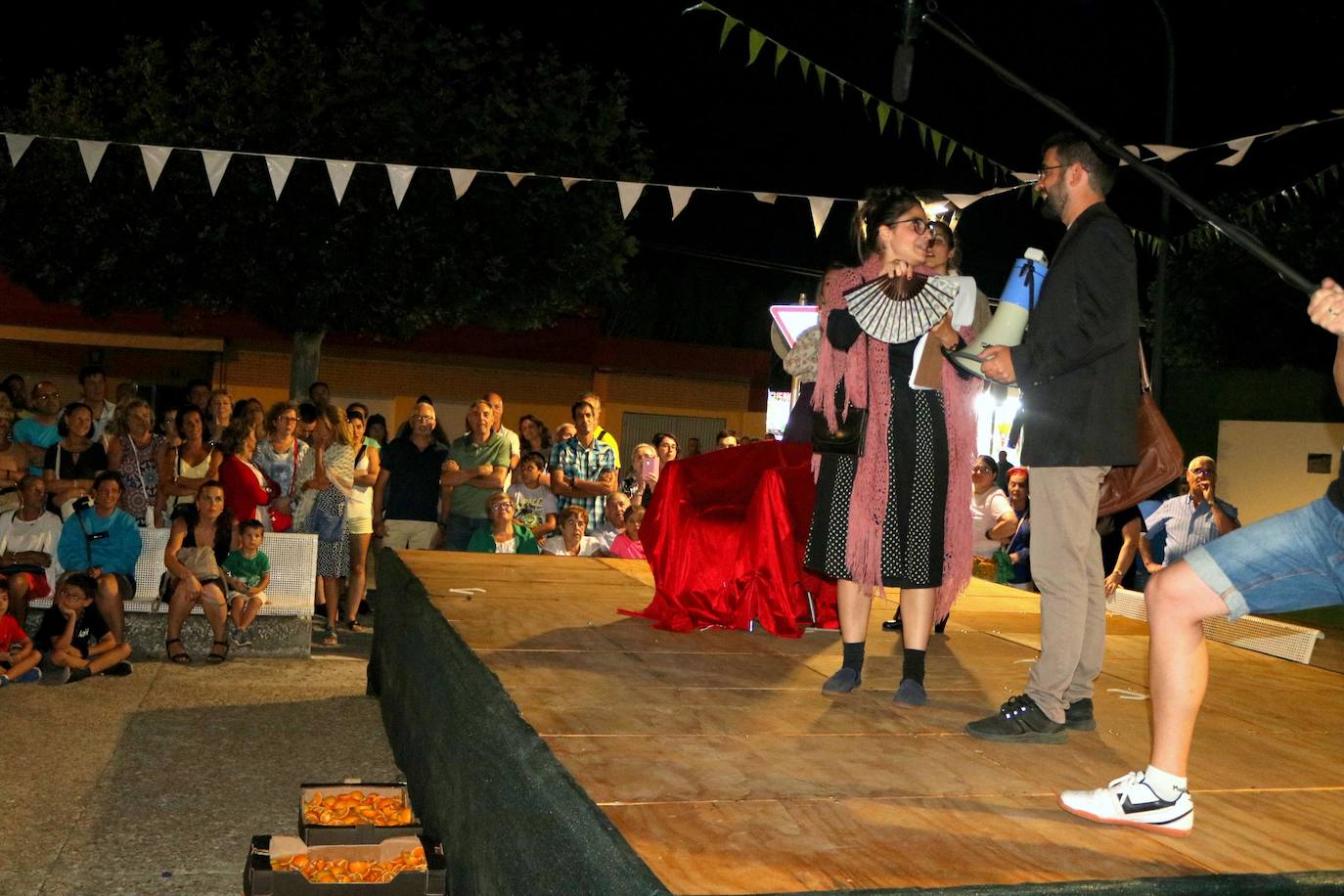 Fotos: Noche teatralizada en Villamuriel