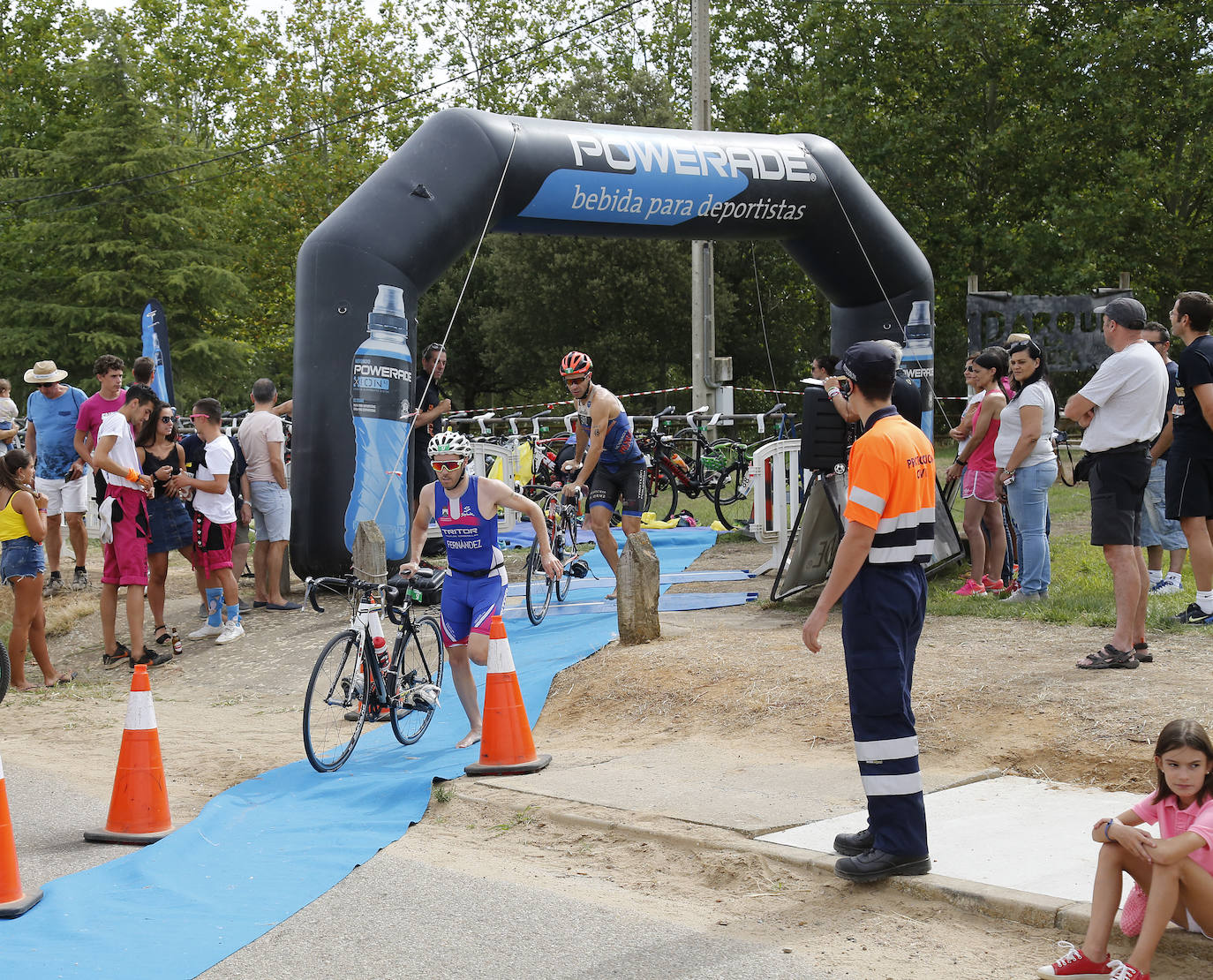 Fotos: Triatlón en Lantadilla