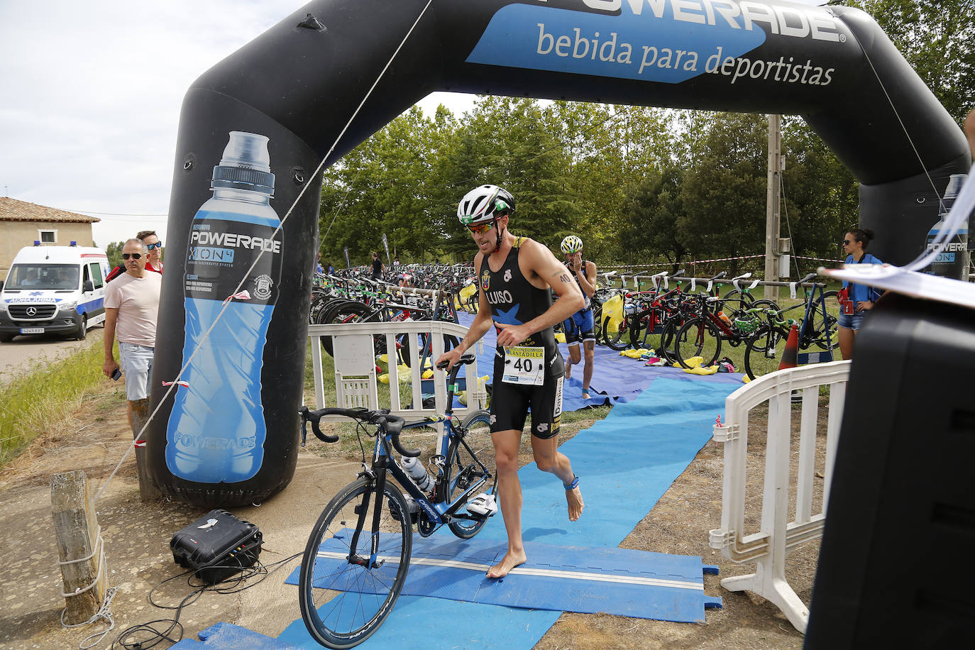 Fotos: Triatlón en Lantadilla