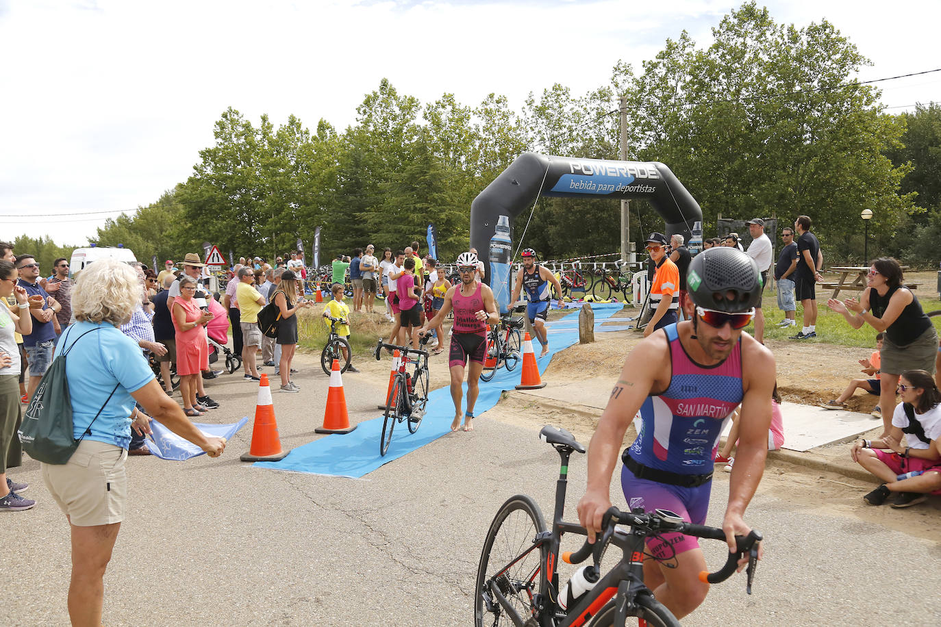 Fotos: Triatlón en Lantadilla