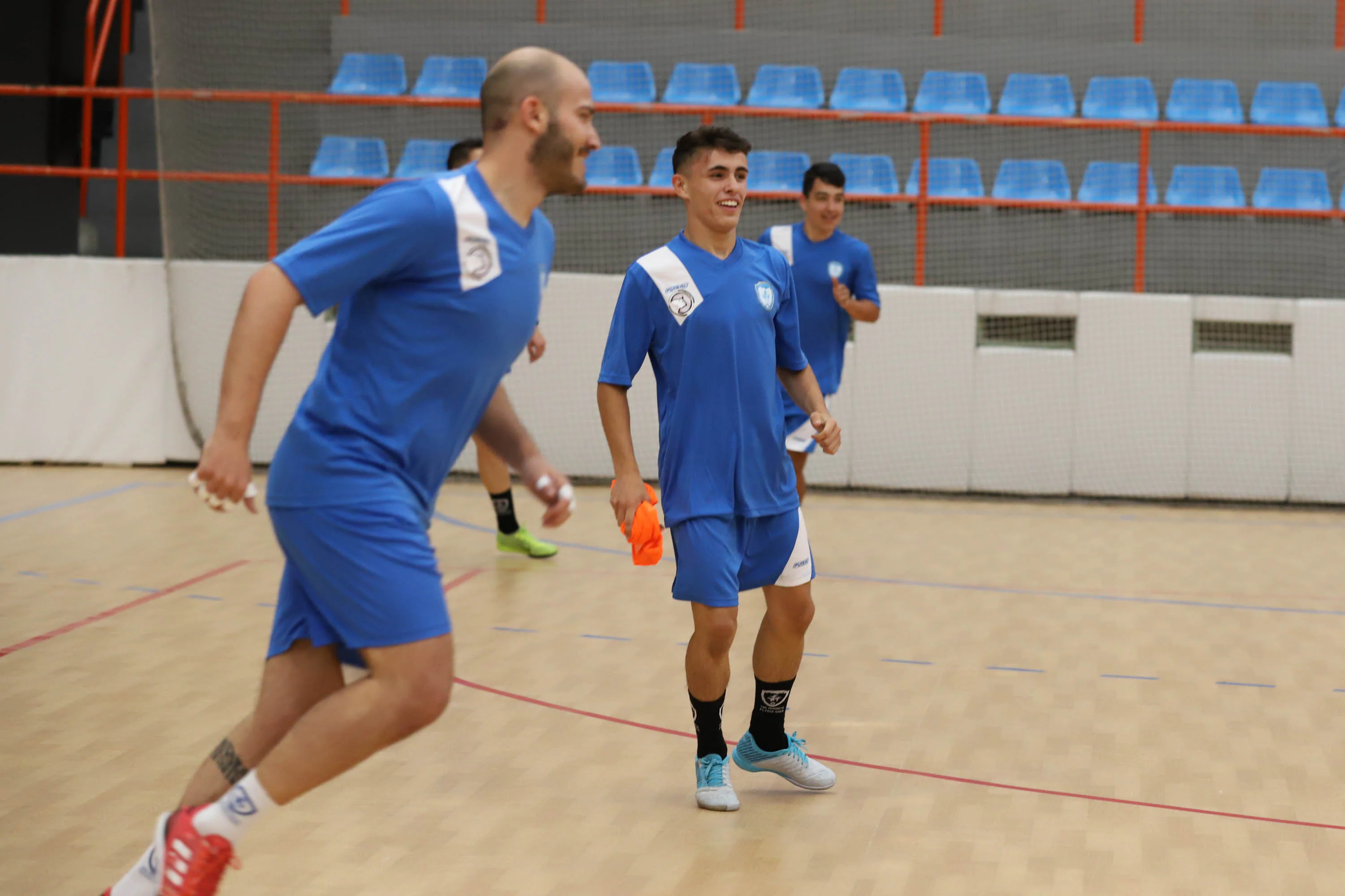 Fotos: Primer entrenamiento del FS Salamanca Unionistas