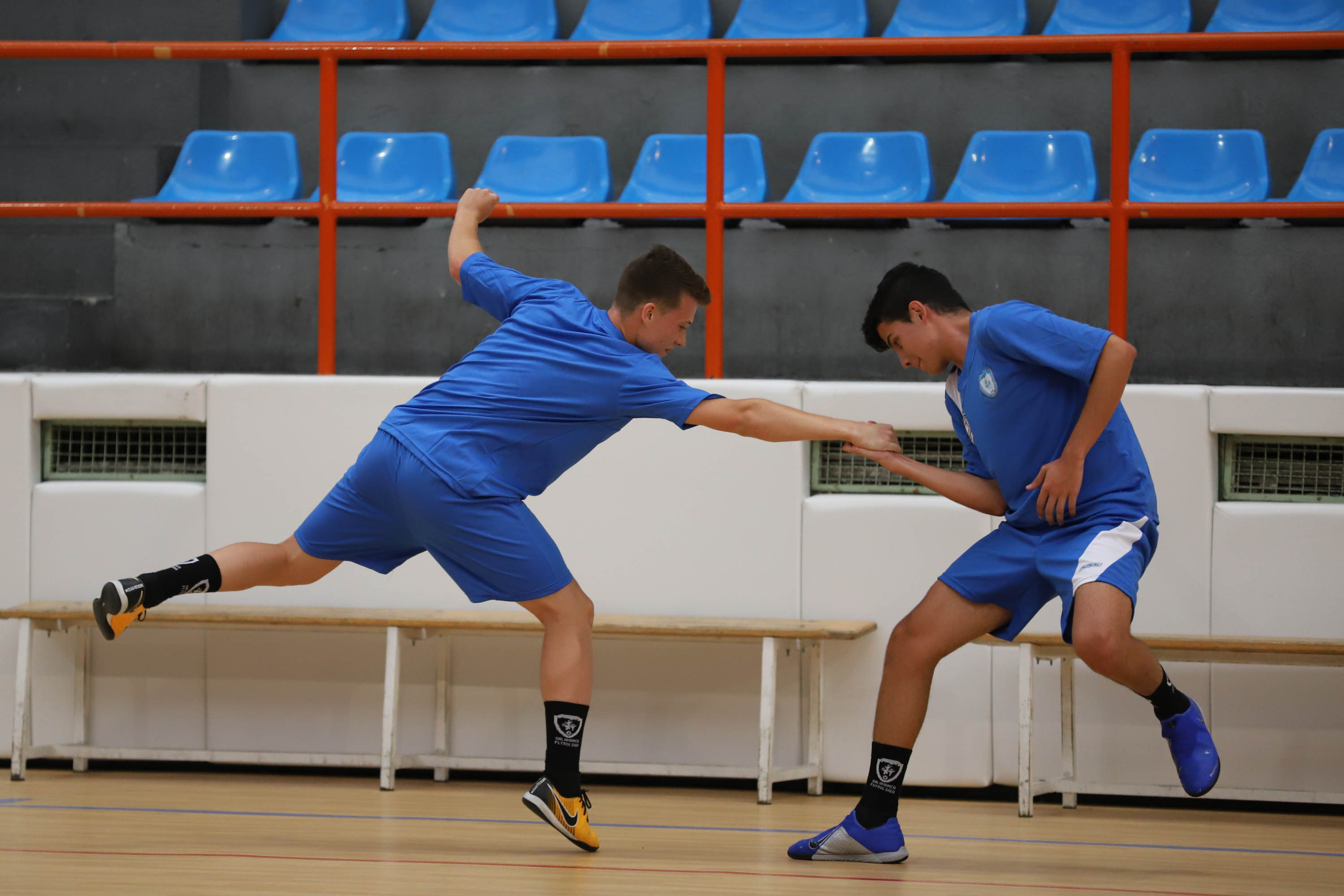 Fotos: Primer entrenamiento del FS Salamanca Unionistas