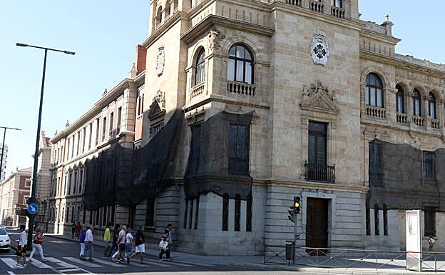 Las mallas de las cristaleras. 