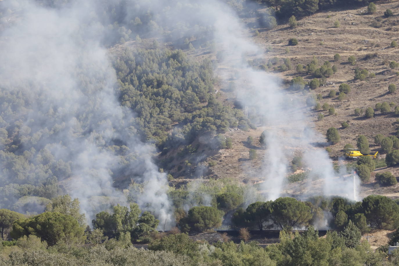 Fotos: Incendio en Bocos de Duero