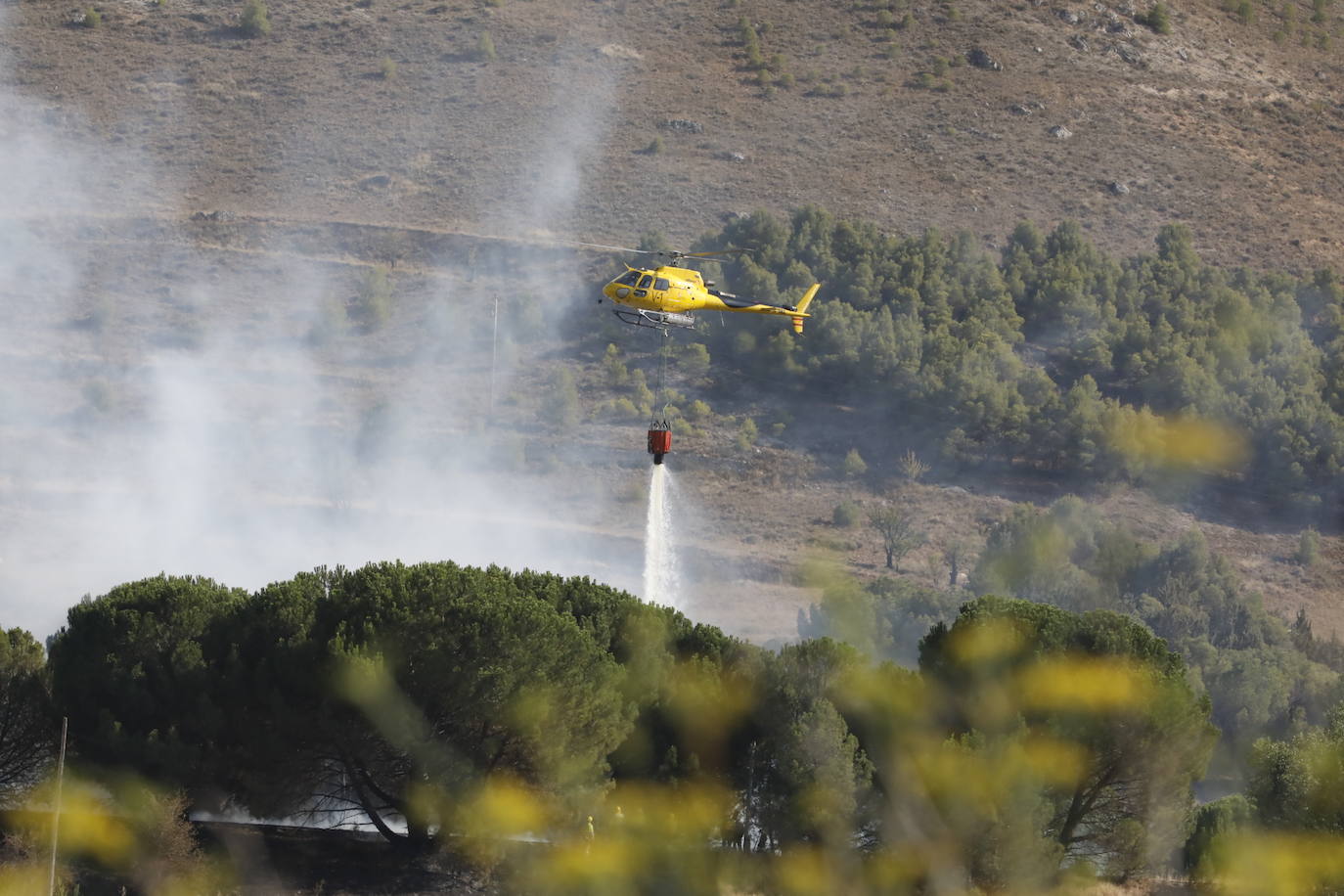 Fotos: Incendio en Bocos de Duero