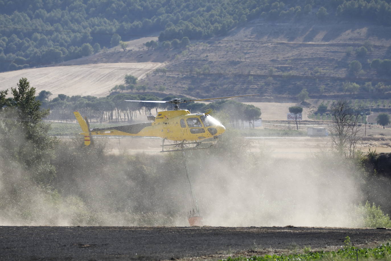 Fotos: Incendio en Bocos de Duero