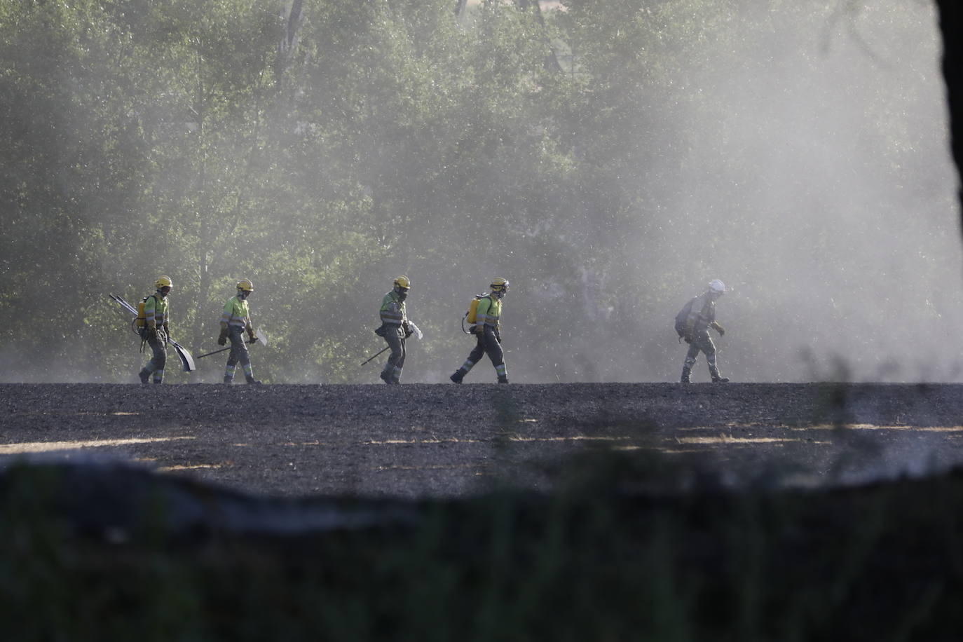 Fotos: Incendio en Bocos de Duero