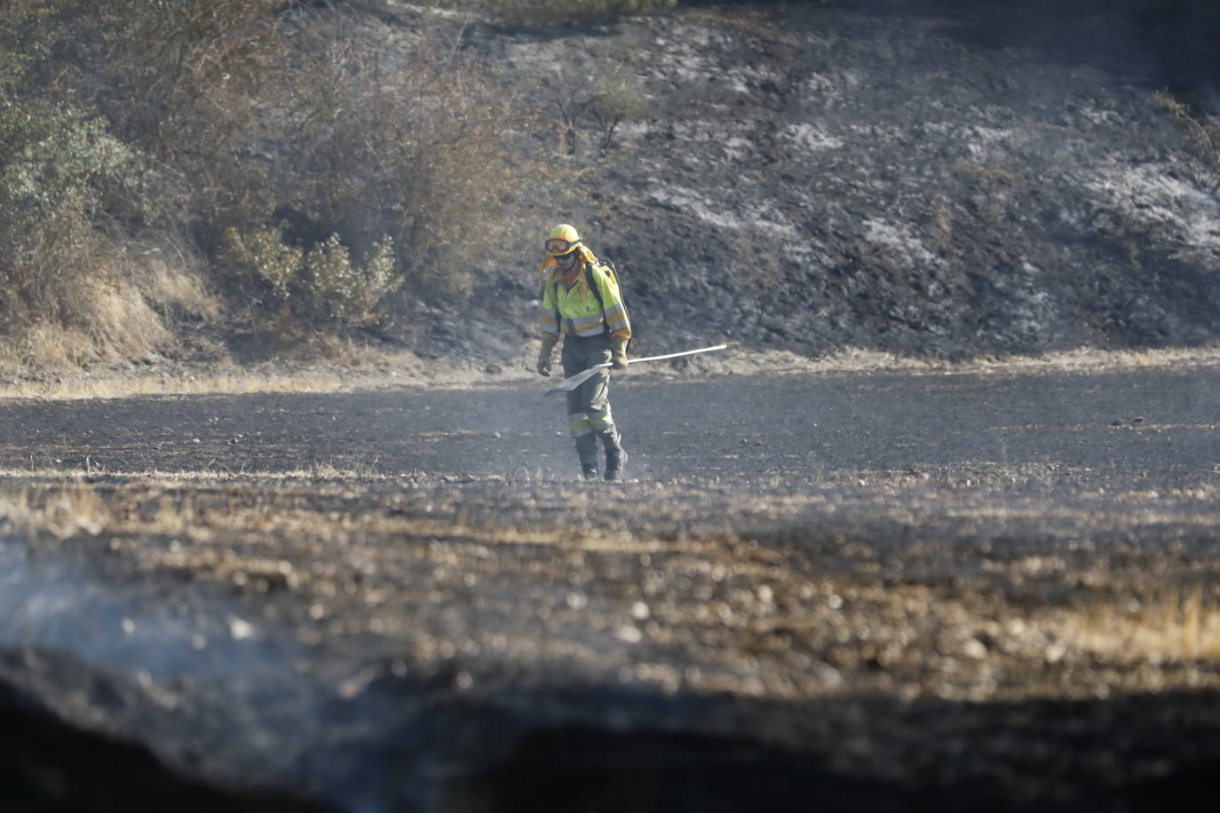 Fotos: Incendio en Bocos de Duero