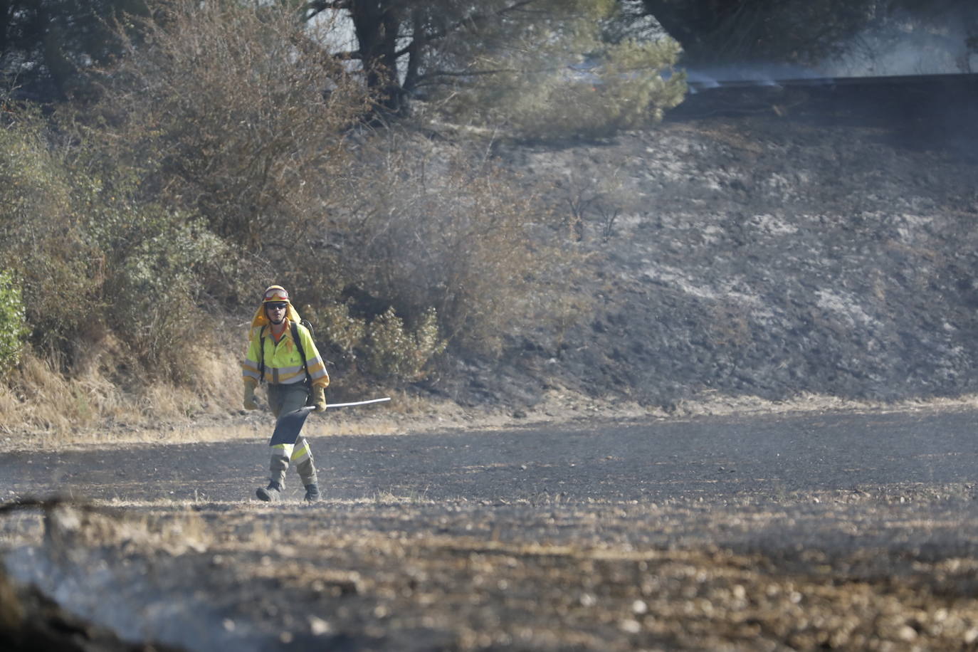 Fotos: Incendio en Bocos de Duero