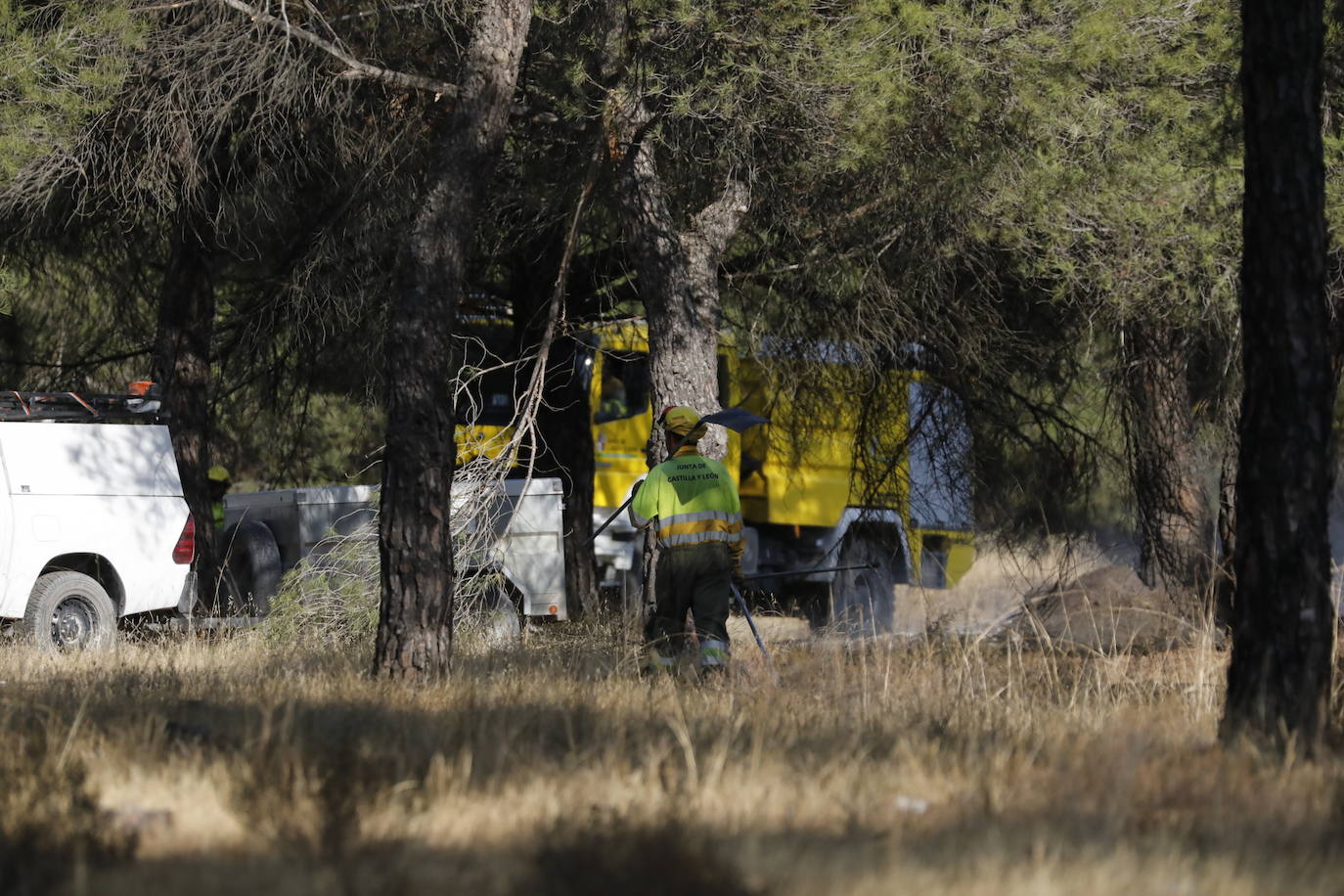 Fotos: Incendio en Bocos de Duero