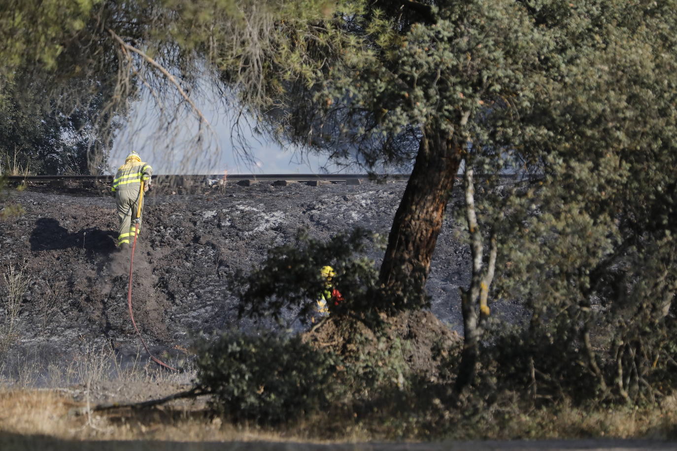 Fotos: Incendio en Bocos de Duero