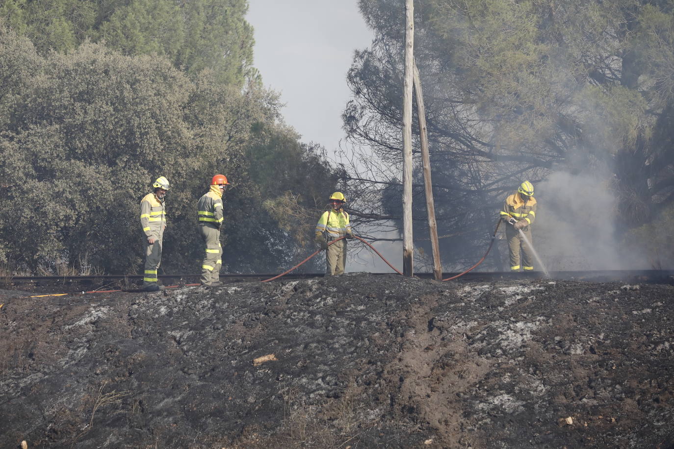 Fotos: Incendio en Bocos de Duero