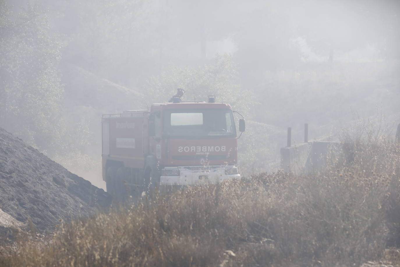 Fotos: Incendio en Bocos de Duero