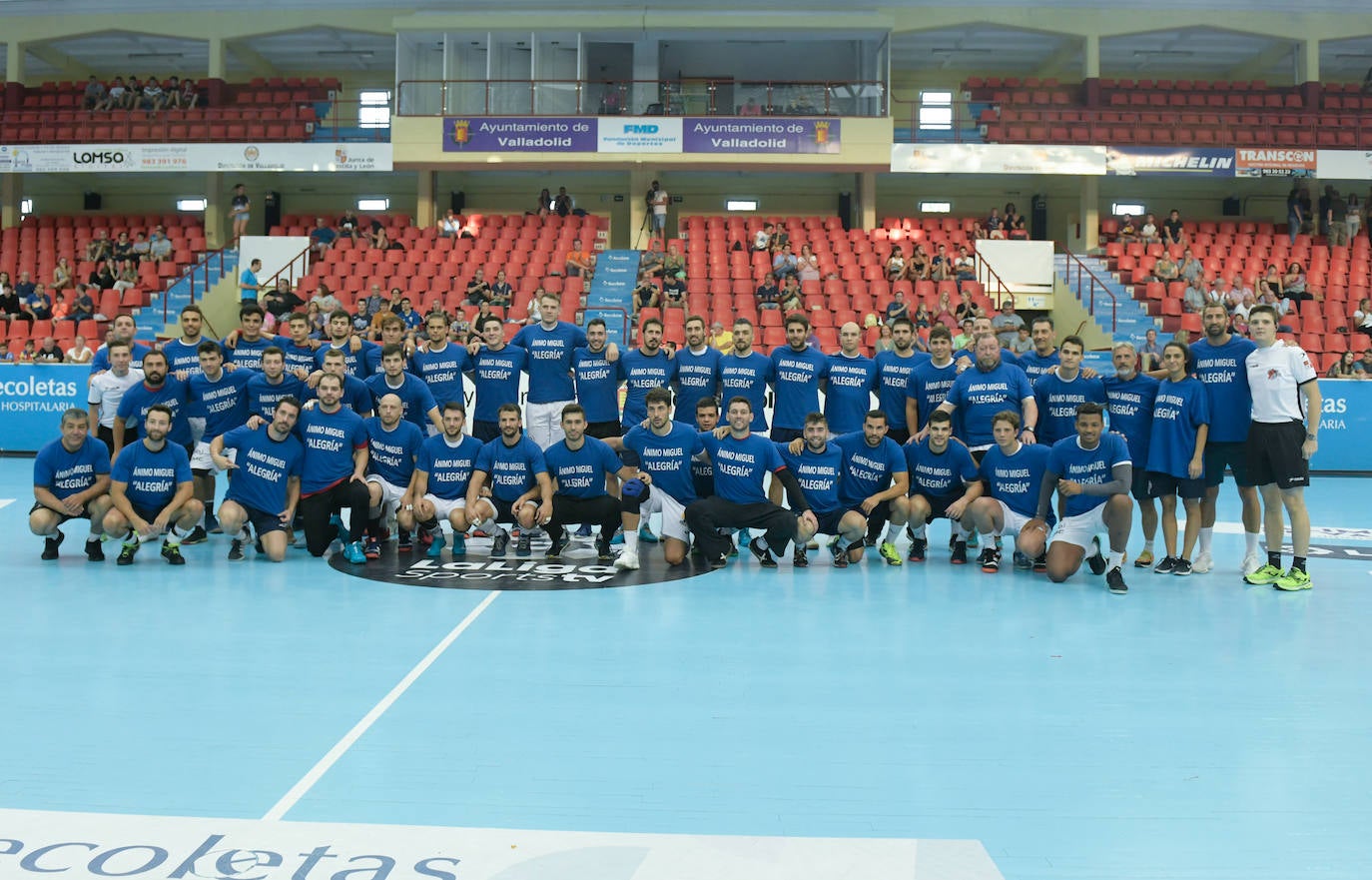 Fotos: Partido de pretemporada entre el Recoletas y el BM Zamora