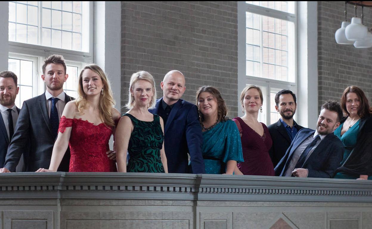 Los miembros de Ars Nova Copenhagen. 