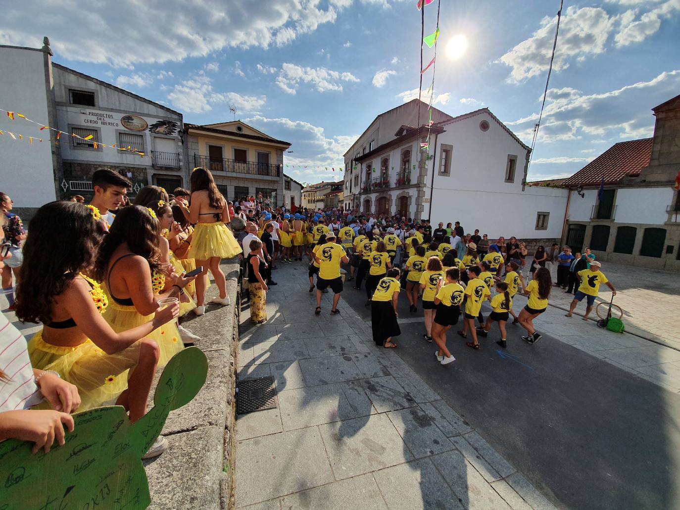 Fotos: Desfile de peñas en Los Santos