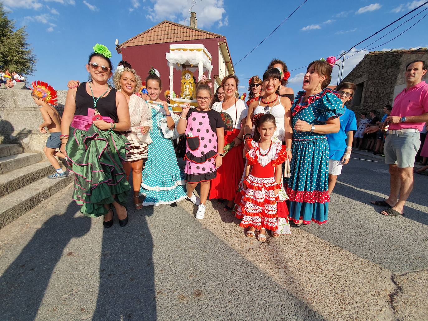 Fotos: Desfile de peñas en Los Santos