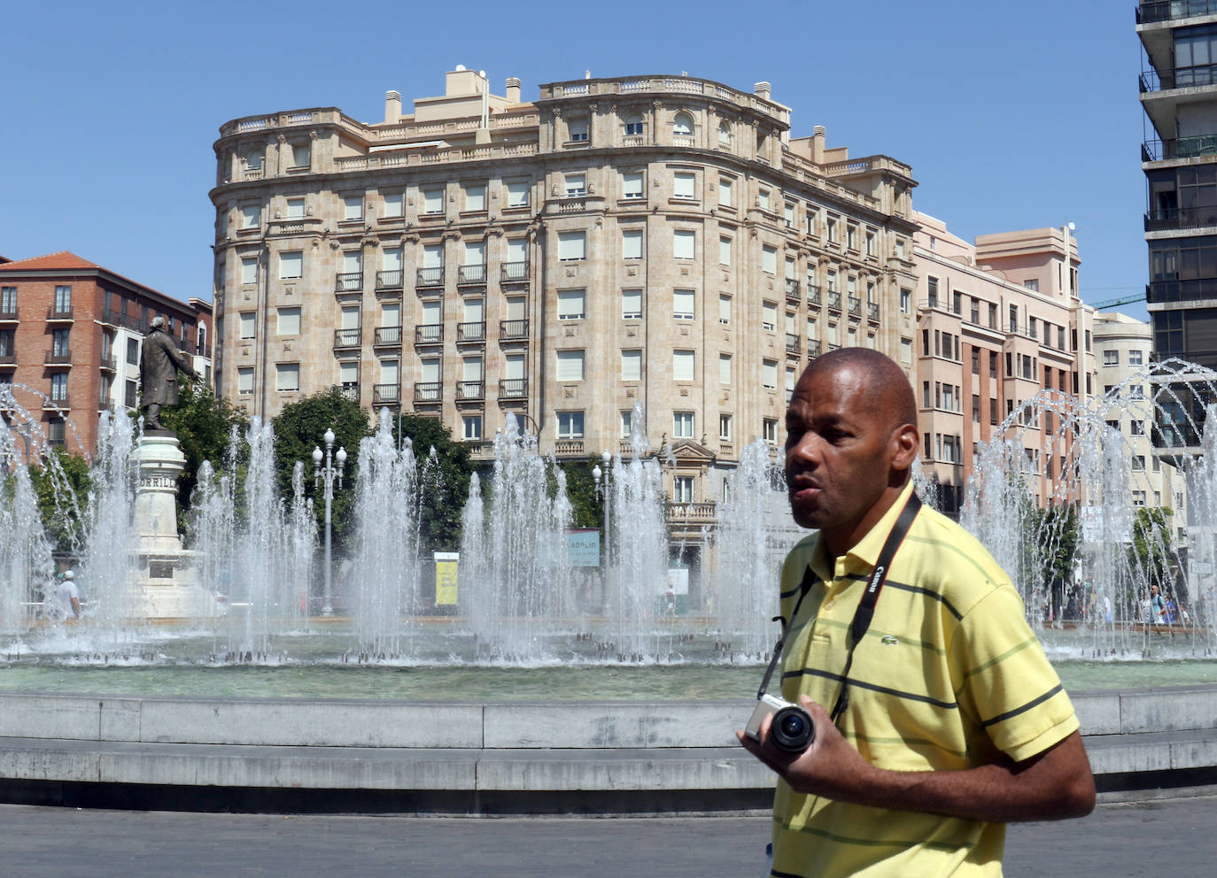 Fotos: Turistas por las calles de Valladolid