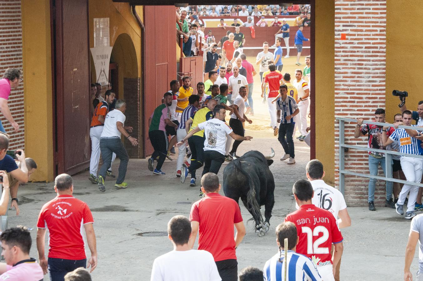 Fotos: Primer encierro de Cuéllar