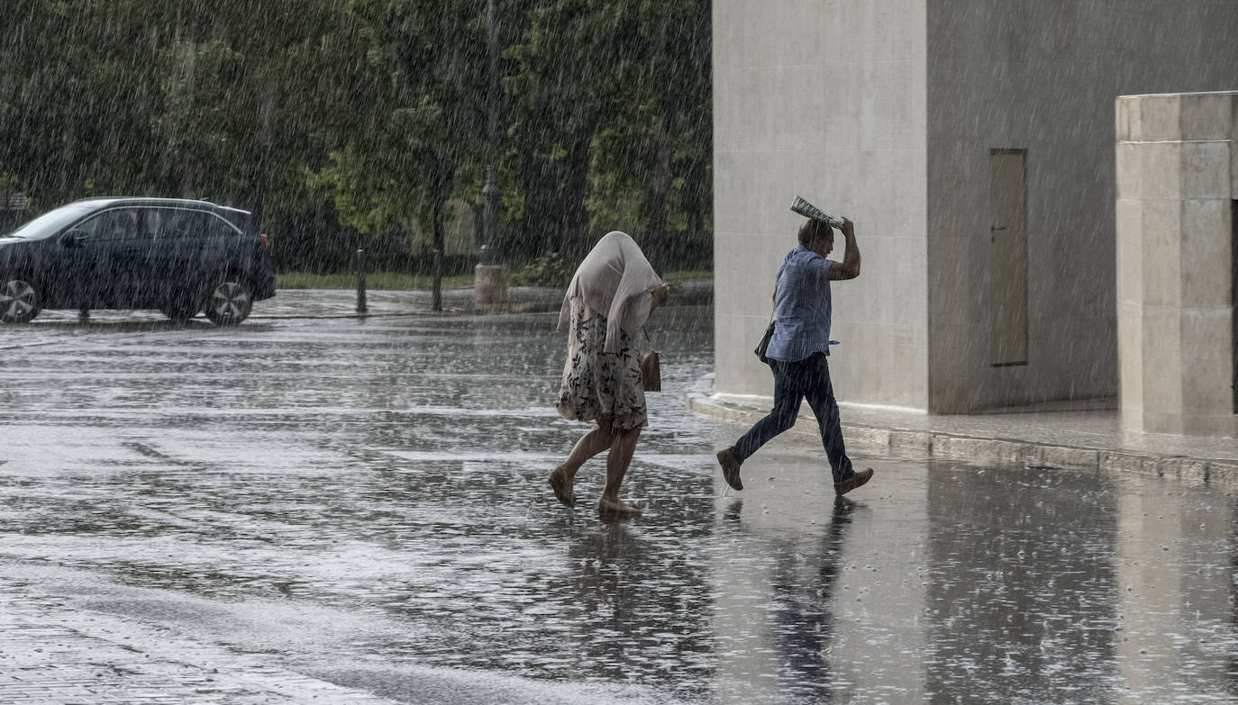 Tormentas en Valladolid