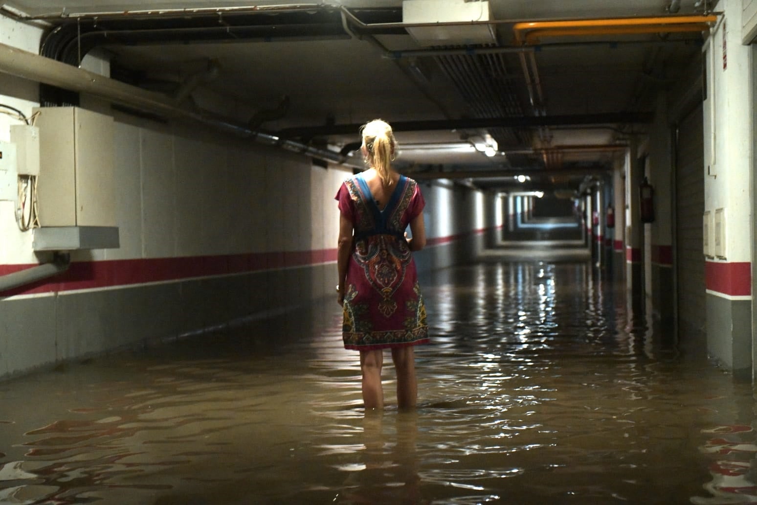 Inundaciones en garajes de Valladolid.