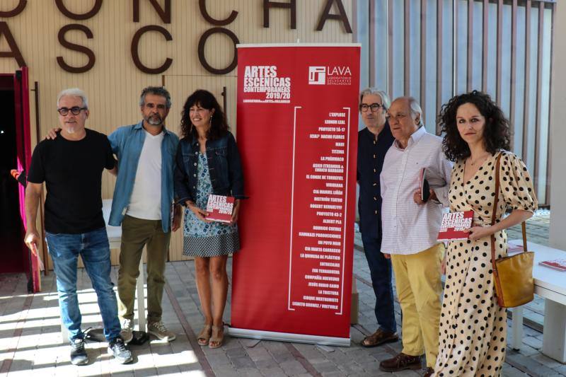 Desde la izquierda, Carlos Tapia, Juan Herrero, Ana Redondo, Juan Manuel Pérez, Javier Martínez y María San Miguel. 