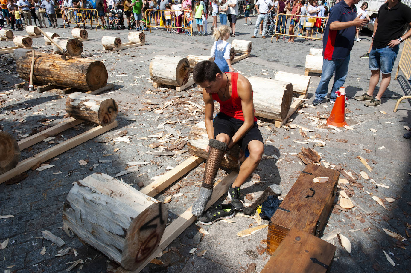 Fotos: Los &#039;aizkolaris&#039; de Valsaín