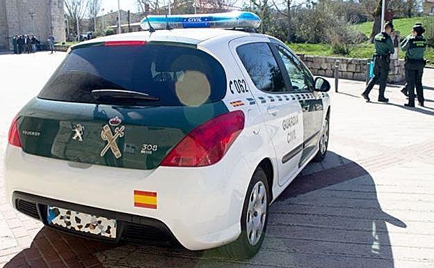 Vehículo de la Guardia Civil